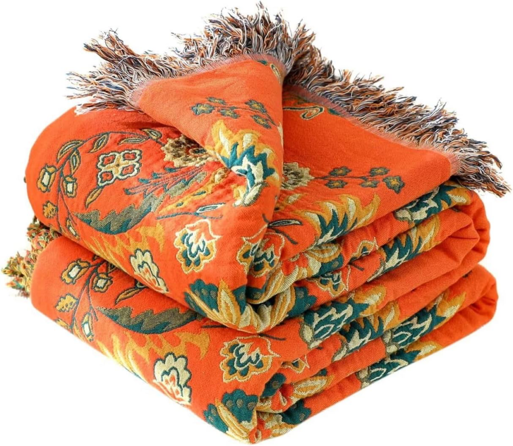 Ownkoti Pattern Reversible Quilt Flower Leisure Quilt - Image 9
